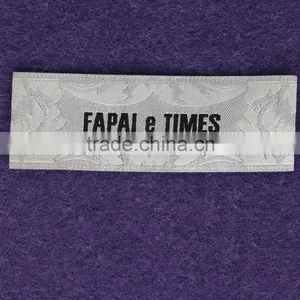 Low MOQ Customized Garment Private Woven Label For Brand Name thumbnail-5