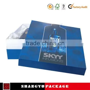 Popular Gift Wine Boxes for 1 Bottle Glass With Foam Insert thumbnail-4