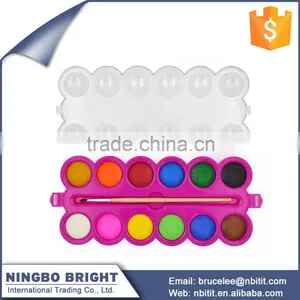 Gold Supplier China 12 Colors Watercolor Set thumbnail-1