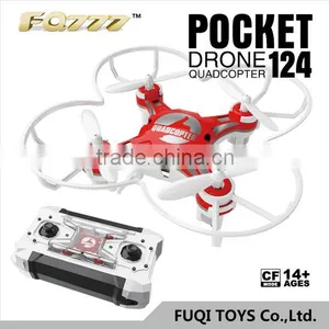 FQ777-124 Rc Mini Drones Pocket Drone 4CH 6Axis Gyro Micro Dron Uav Quadcopter RTF Quality Choice thumbnail-1