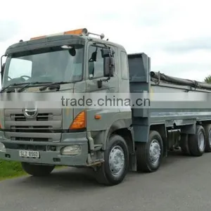 USED TRUCKS - 2007 HINO 700 3213 8X4 STEEL BODY TIPPER (RHD 1801171) thumbnail-2