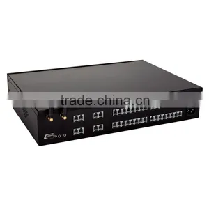 24 Extensions Wireless GSM PABX PBX Office Intercom System (TP832-424) thumbnail-1