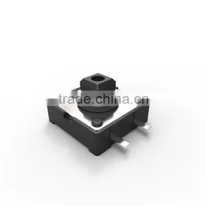 China Manufacturer 12v Rohs Tact Switch Mini Straight, Touch Square Tact Switch thumbnail-1