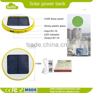 5000mah High Capacity Solar Battery for Iphone Portable Battery Charger thumbnail-1