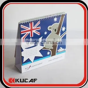 Personlized Printed Weekly Desk Calendar With Lovely Animal Pattern thumbnail-3