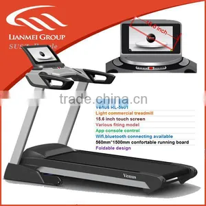 Cardio Customise Commerical Treadmill With TV Wifi and More With Wirelss Heart Rate Rhythm thumbnail-1