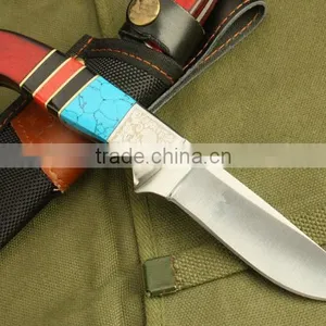 OEM Wood Handle Hunting Combat Knife thumbnail-2