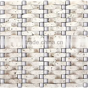 Fico 2016 New !MG-414 Natural Stone Mosaic Tiles thumbnail-5