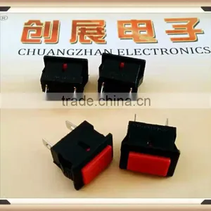 Waterproof Button Switch/reset Button Switch, Switch Buggies, Keyboard Switch, Self-locking Switch, Refrigerator Switch, Touch s thumbnail-1