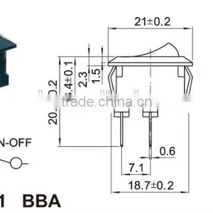 Chzjcz/3 Position Switch On-off-on Oval Boat Switch Rocker Switch With thumbnail-5