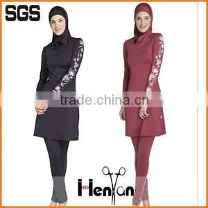 Wholesale Retail Custom Bikini Swimwear, Open Hot Sexy Girl Photo Muslim Women Swimwear Cro thumbnail-6