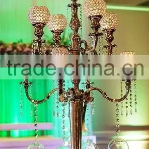 Wedding Centerpieces Candelabra,5 Light Candelabra for Wedding Decor thumbnail-5