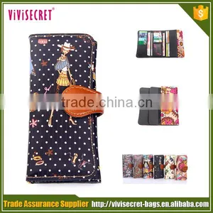 Vivisecret Guangzhou Factory Sublimation Custom Nylon Women Wallet thumbnail-4