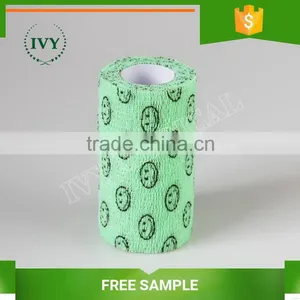 Popular Latest Printed Cohesive Bandage for Vet Wrap thumbnail-1