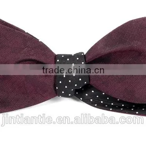2016 Latest High Quality Cheap Woven Cotton Bow Ties thumbnail-1