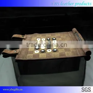 Soft Real Leather International Chess thumbnail-4