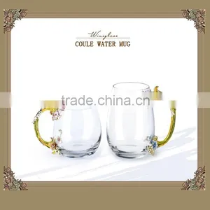RORO 2014 New Design Pewter Craft Tea Cup Couple Water Mug thumbnail-1