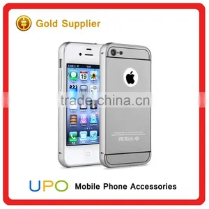 Ultra-thin Shockproof Aluminum Metal Bumper Case for Iphone 4s, Mobile Cover for Iphone 4s thumbnail-4
