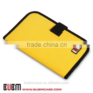 Fashion Yellow BUBM Slim 32 Capacity CD Case CD Box DVD Case CD Storage Car Disc Case thumbnail-1