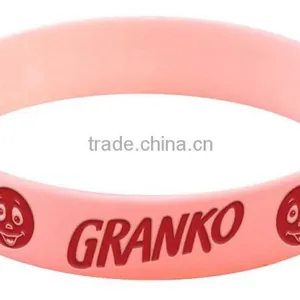 Promotional Gifts Custom Silicone Rubber Wristband thumbnail-2