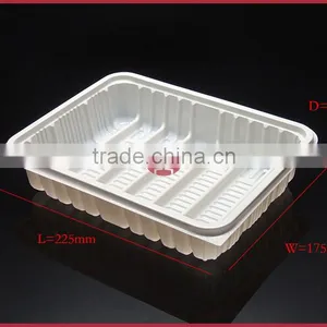 Custom APET Plastic Food Container With Lid Frozen Food Box Packaging XS-CYJ-001 thumbnail-2