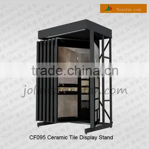 CF095 Showroom Exhibition Mdf Panel Furniture / Ceramic Tile Display Rack thumbnail-1