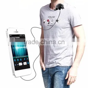 3.5mm Port Mini Speaking Microphone , Wired Communication Portable Recording Microphone for Noise Cancelling thumbnail-1