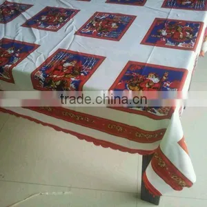 Christmas Print Table Cloth thumbnail-1