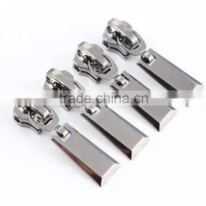 Technical Fashion Glossy Metal Zipper Slider Wholesale OEM Zipper Slider thumbnail-1