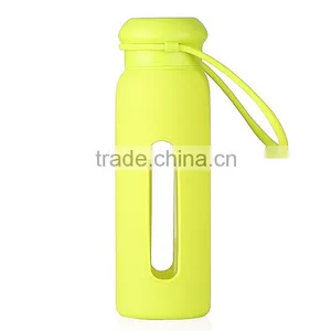 Partner Heat Resistant --30-150 Glass Coffee Cup Insulate 360 ml Water In Glass Bottles for Student Travel or Sport thumbnail-4