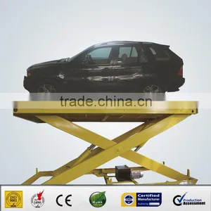 Hydraulic Stationary Scissor Car Lift thumbnail-1