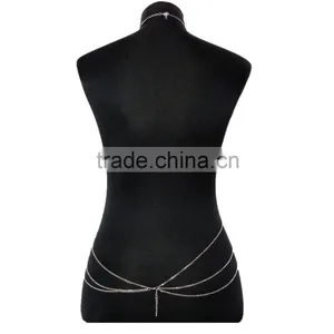 Fashion Engraving Flower Sexy Waist Chain thumbnail-5