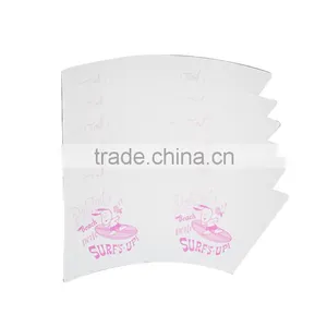 Hangzhou Lvyang/GoBest Custom Logo Printed Paper Cup Fan for Ice Cream Cups Ice Cream Cup thumbnail-1