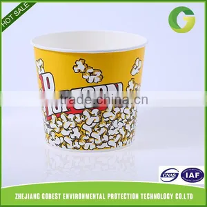 LvYang 64oz Customized Paper Popcorn Buckets, Popcorn Cups, Popcorn Boxes thumbnail-4
