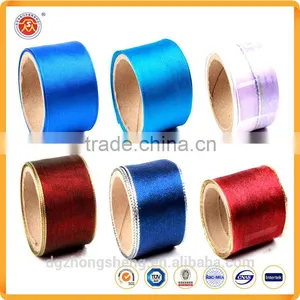Wholesale Silk Ribbons Satin Ribbons Custom Printed Ribbons for Gifts Packing / Wedding / Holiday Decoration thumbnail-2
