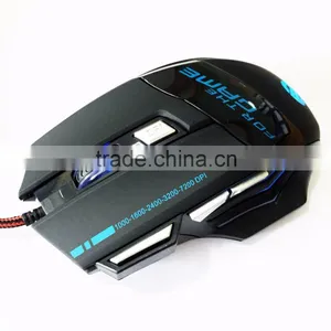 7D Wired Game Mouse Laser Lighted LED Custom Logo Gaming Mouse thumbnail-6