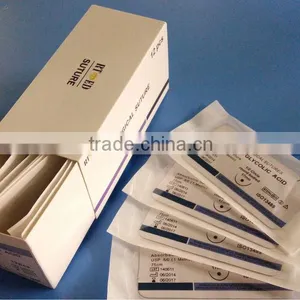 Surgical Synthetic Braided PGA Suture With Reverse Cutting Needle thumbnail-4
