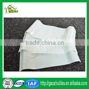 2.5mm Clear Opal Milk White Lake Blue Decorative Roofing Sheet for Sound Insulation thumbnail-1