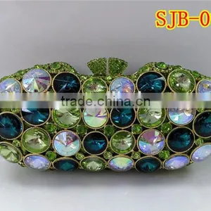 Hot Selling Crystal Handbag With Rhinestone in Excellent Appearance for Evening Party thumbnail-5