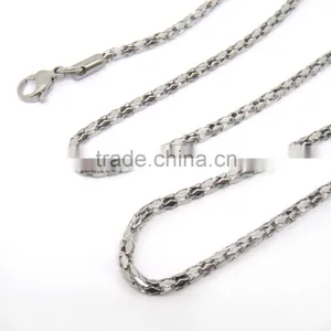 High Quality Stainless Steel 304 Fancy Long Chain Necklace thumbnail-2