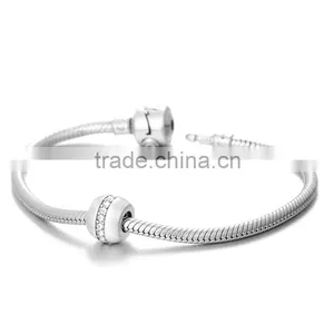 X222 European Style Crystal Charms,925 Sterling Silver Charms Bead Fits Bracelet thumbnail-4