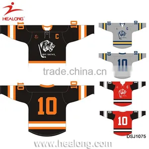Custom Design Your Own Team Set Hockey Jersey Shirts Sports Wear thumbnail-1