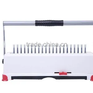 Manual Plastic Comb Binder Machine for 12sheets of A4 Paper thumbnail-2