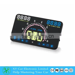 5.8 Inch Car HUD Head Up Display System OBD II Speed Monitor ,hud Speed Display XY-HUDE350 thumbnail-4