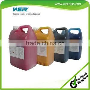 2015 Hot Selling WER First Grade Quality Solvent Ink for Tarpaulin thumbnail-1