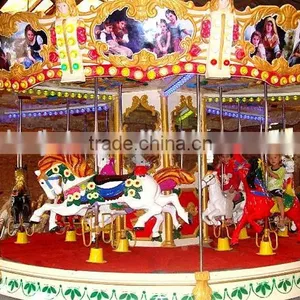 Hot Selling Carousel Horse for Sale,amusement Park Kids Carousel Ride thumbnail-1