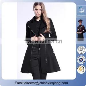 2016 New Desgin Zipper Slim Fit Lady Winter Coat thumbnail-1