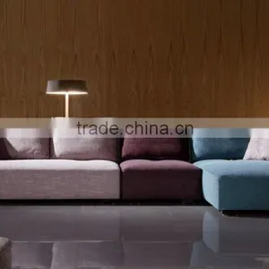 High Quality Living Room L Shape Fabric Sofa Sets With All Kinds of Color to Choose thumbnail-4