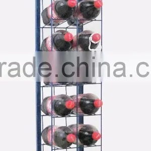 Supurmarket Advertisng Metal Floor Standing/ Soda Bottle Display Rack thumbnail-4