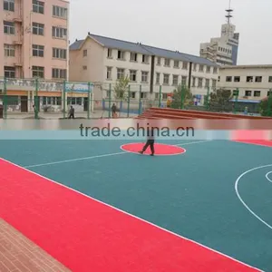 Suspended PP Interlocking Basketball Court Floor Mat thumbnail-1